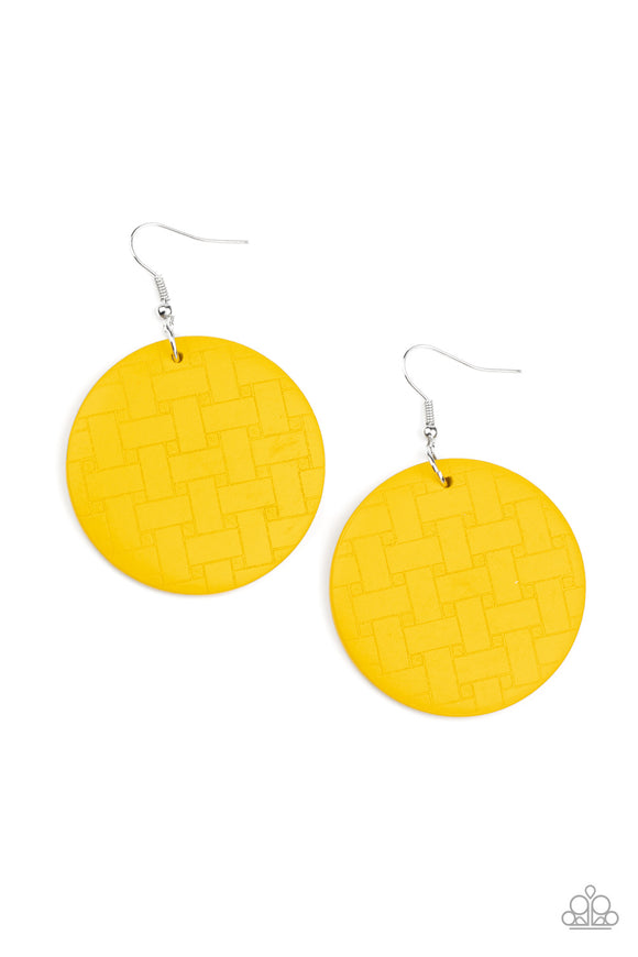 Natural Novelty - Yellow - Paparazzi Accessories