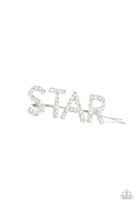 Star In Your Own Show - White  - Paparazzi Accessories