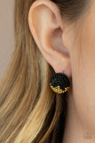 As Happy As Can BEAD - Black  - Paparazzi Accessories