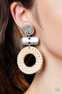 Woven Whimsicality - White - Paparazzi Accessories