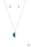 Elegantly Eclipsed - Green - Paparazzi Accessories