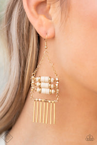Tribal Tapestry - Gold - Paparazzi Accessories