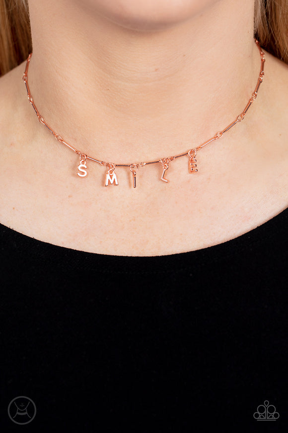 Say My Name - Copper - Paparazzi Accessories