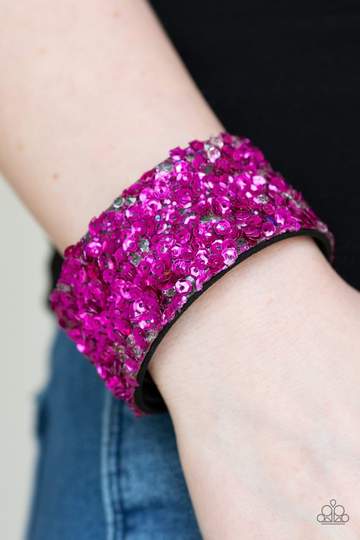 Starry Sequins - Pink - Paparazzi Accessories